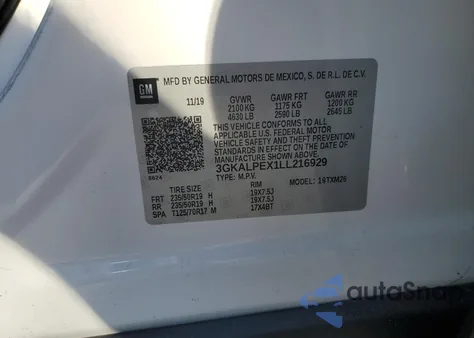 3GKALPEX1LL216929